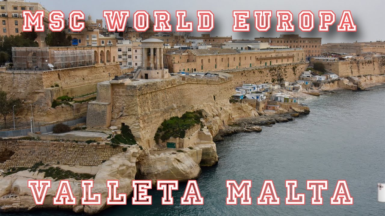 MALTA 🇲🇹 | CRUISE SHIP TOUR | MSC WORLD EUROPA 