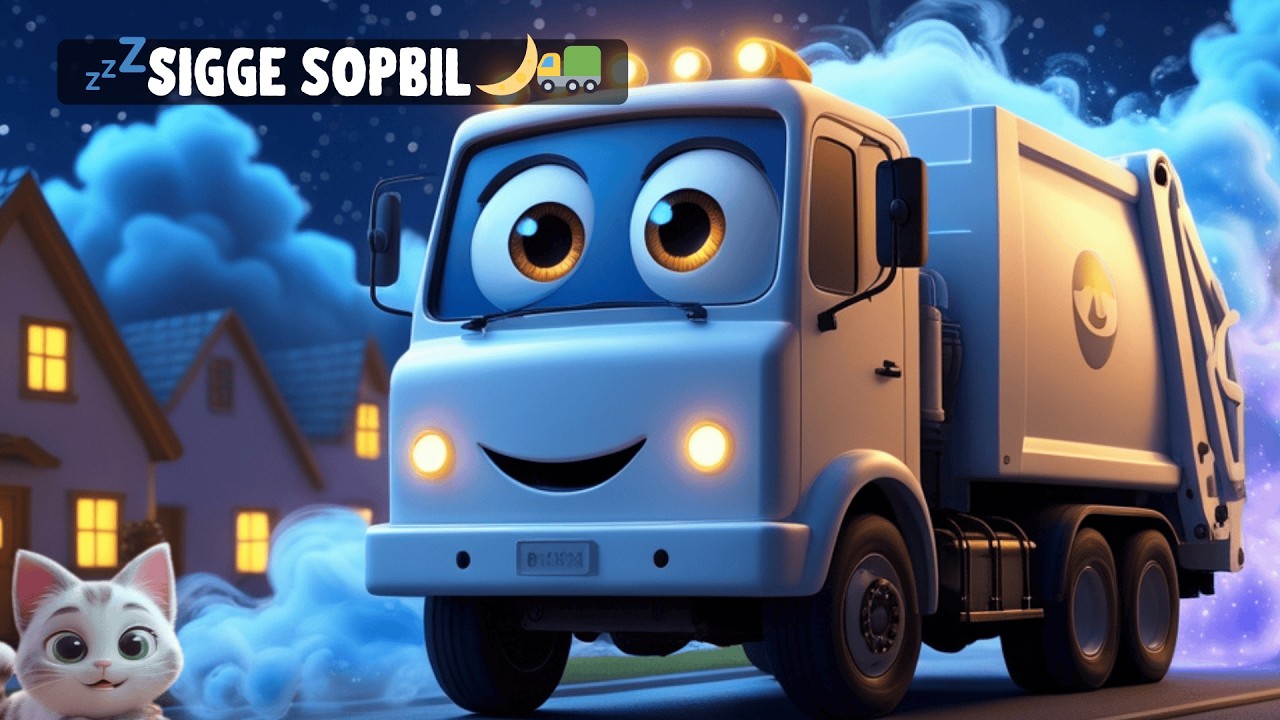 💤Sopbilen som samlade mardrömmar 🌙🚛 | Lite spännande godnattsaga för barn