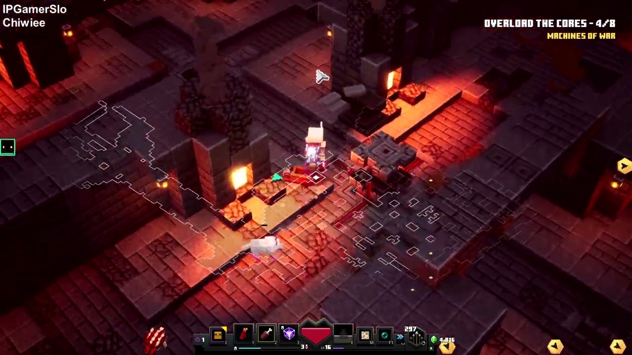 Minecraft Dungeons Fiery Forge! Find The Forge Cores! Part 8