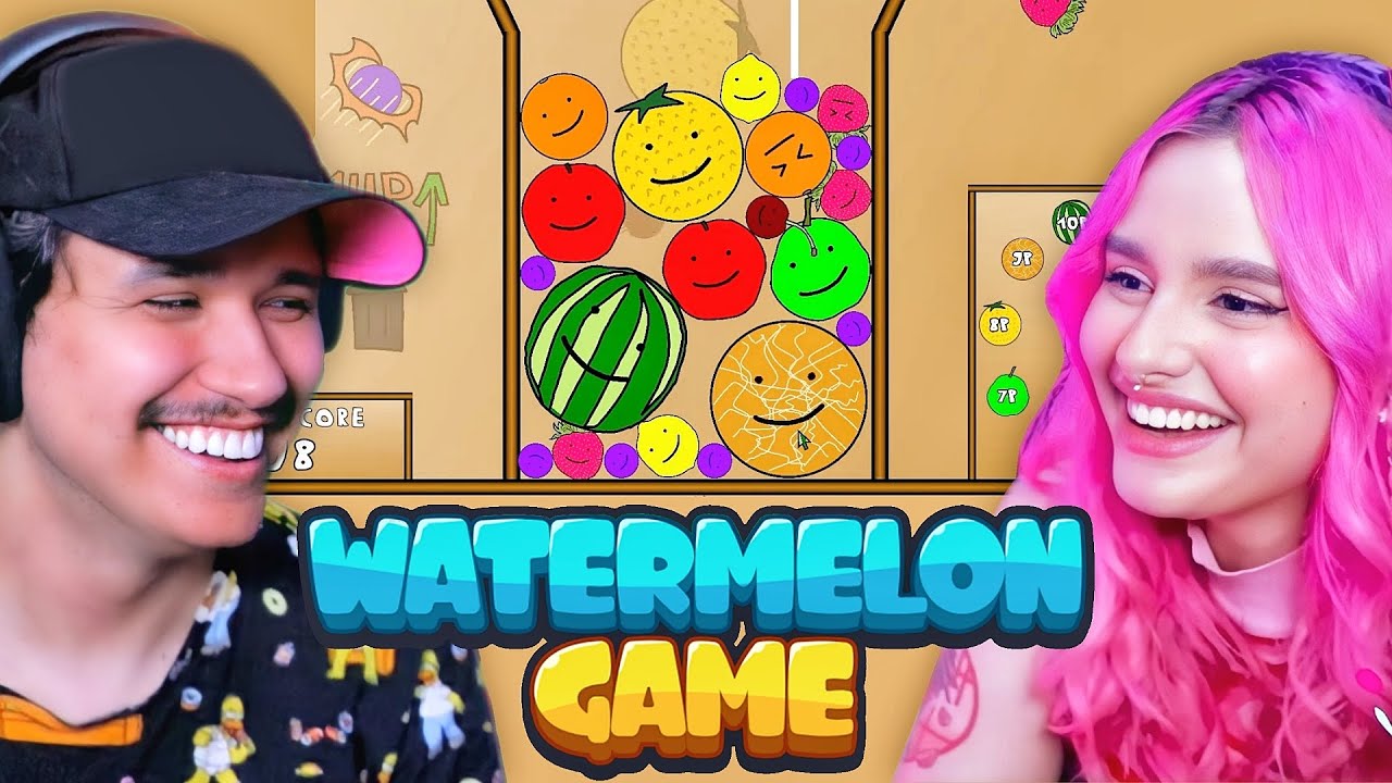DANDO AULA DE GAMEPLAY NO WATERMELON GAME!