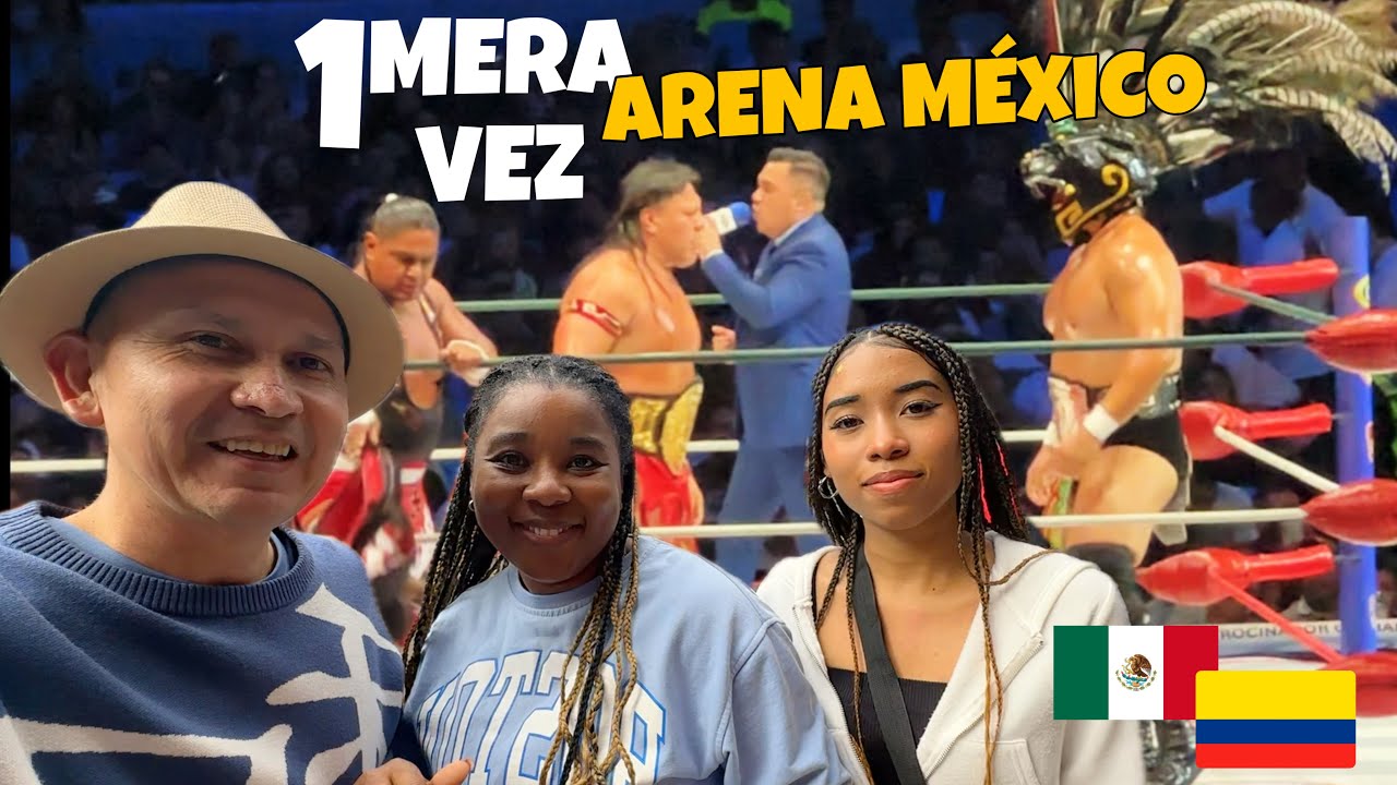 POR PRIMERA VEZ🇨🇴COLOMBIANOS EN LA ARENA MÉXICO EL MEJOR DEL MUNDO