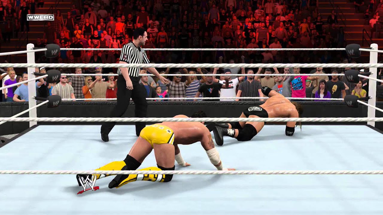 WWE 2K15 - CM Punk vs. Triple H - Night of Champions | PS4 Gameplay