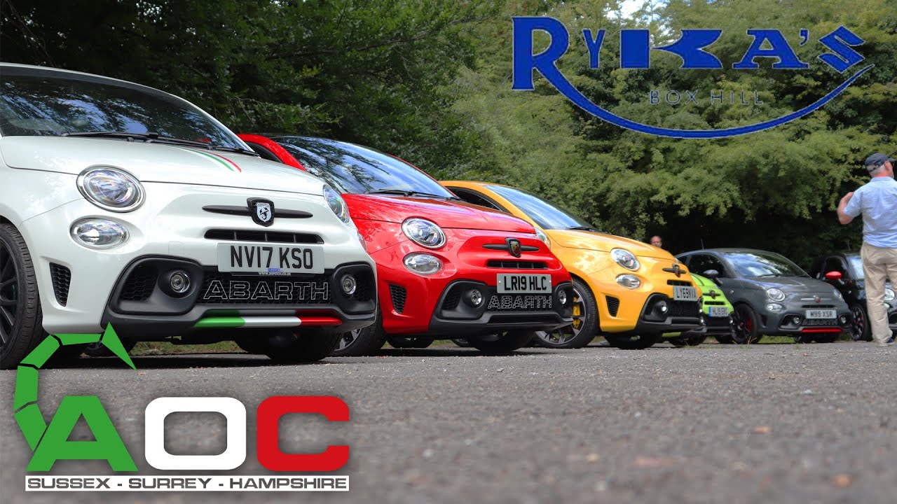 AOCSSH | Ryka's Box Hill Abarth Car Meet! (RARE ABARTHS & Cinematics)