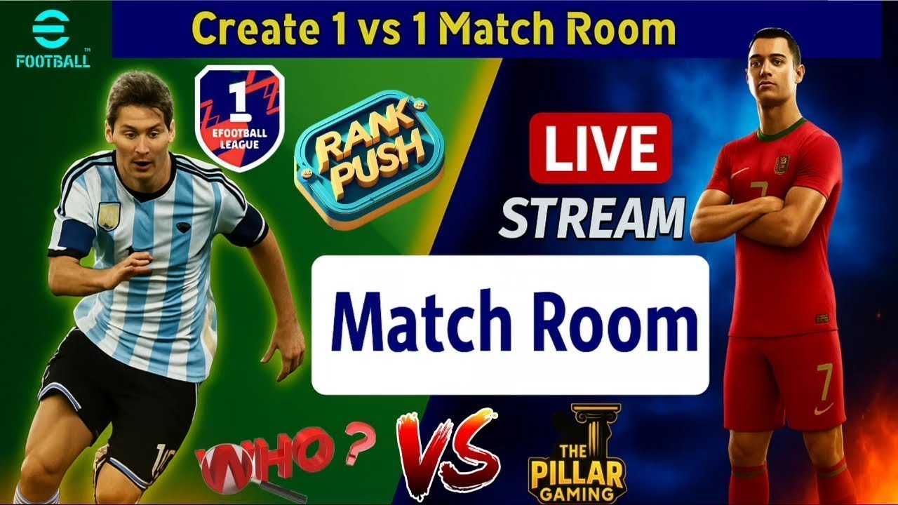 1 v 1 Friendly Matches And Co Op  #live #efootball #pes