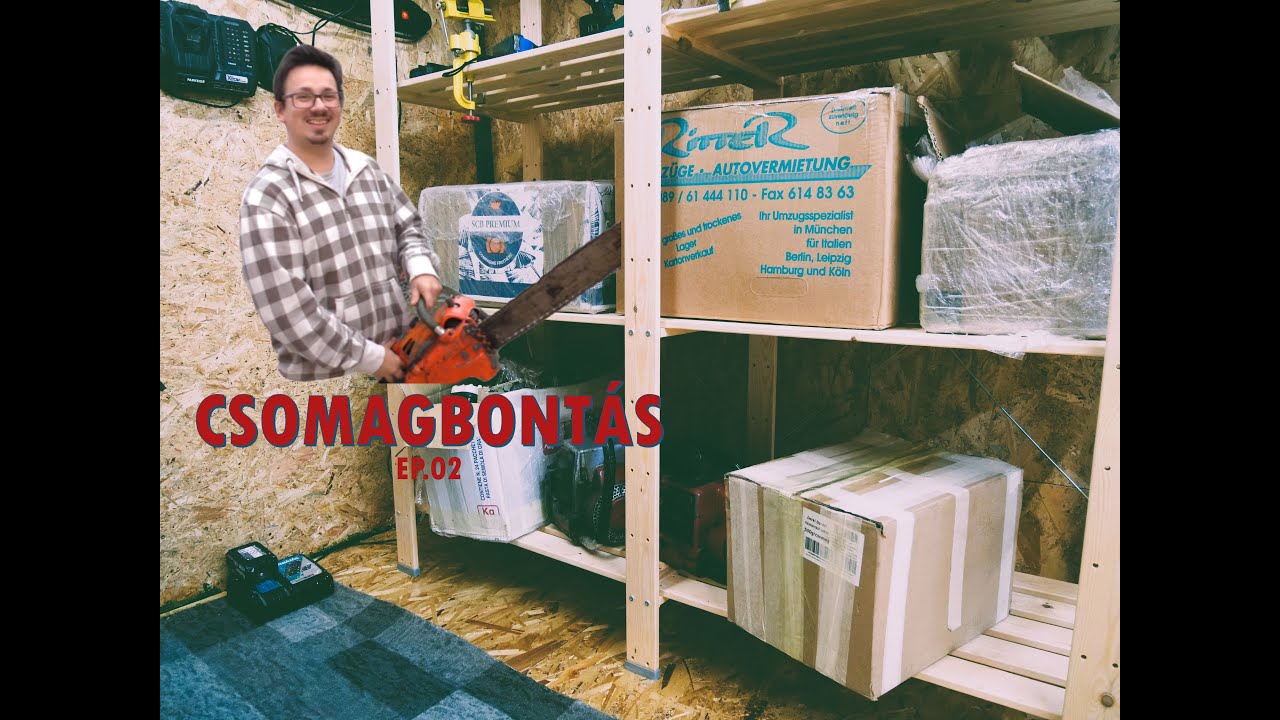 Csomagbontás! Veterán McCulloch láncfűrészek érkeztek na meg némi plussz...