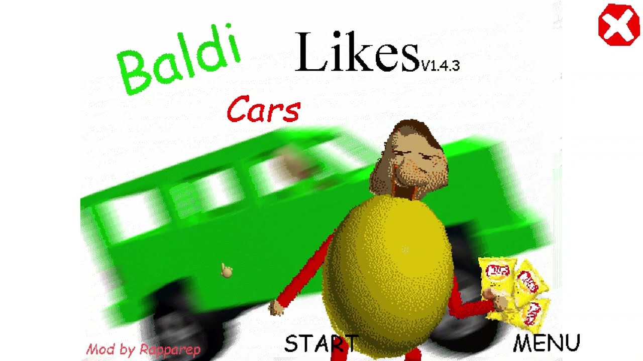 baldi likes cars | baldi’s basics MOD