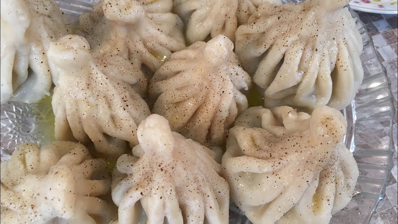 Gürcü xəngəli.Хинкали грузинские