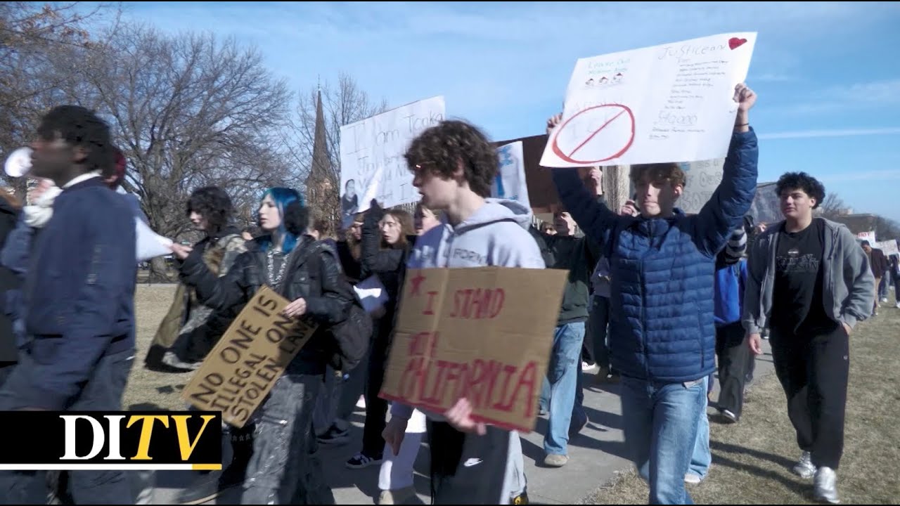 DITV: Students Walk Out Demanding to 'Melt ICE'