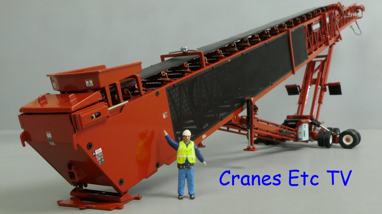 Sword Superior TeleStacker TS150 Conveyor by Cranes Etc TV