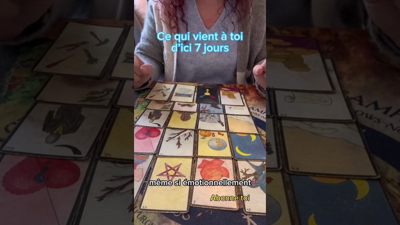 Ce qui vient à toi d’ici 7 jours 