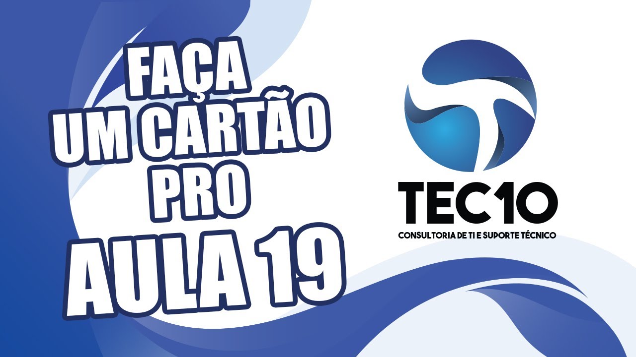Curso de Illustrator CC 2020 Completo AULA 19 COMO CRIAR UM CARTÃO DE VISITA TOP