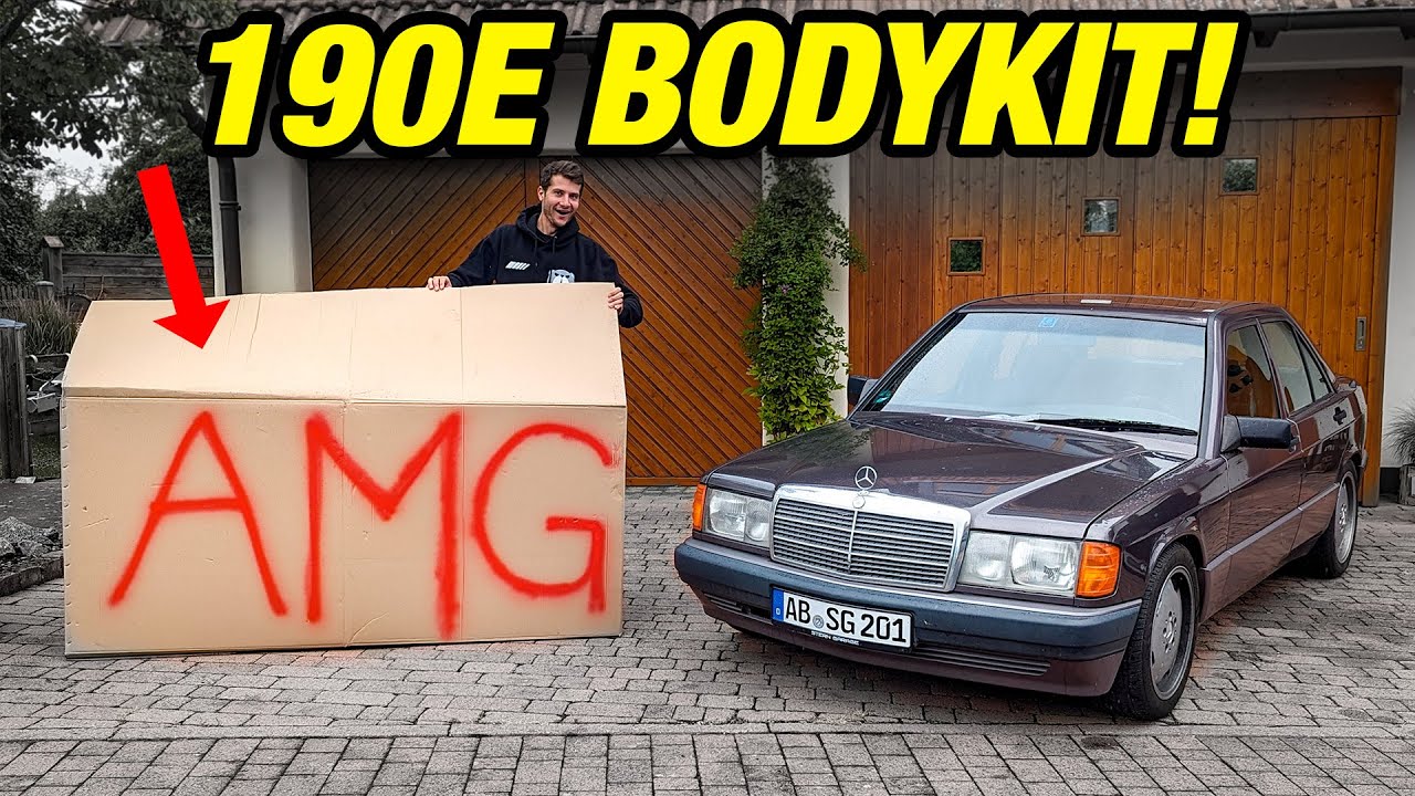 AMG-Bodykit f&uuml;r den 190E Kompressor + Trackday in Meppen