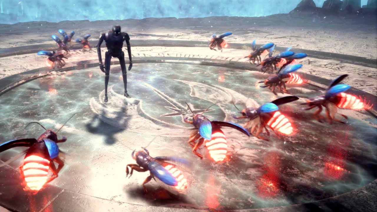 1 Droid vs 40 Flame Beetles - STAR WARS JEDI FALLEN ORDER Battle Grid