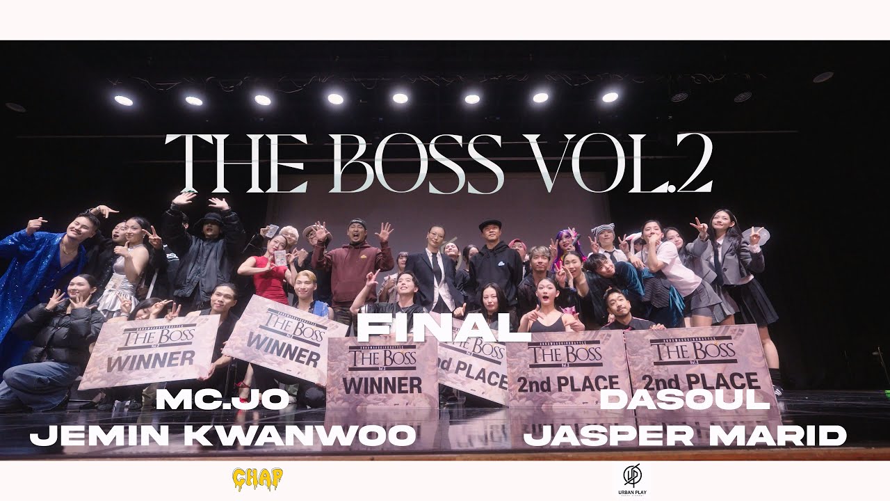 The Boss Vol.2 Final Team MC.JO(JEMIN,KWANWOO) VS Team DASOUL(JASPER,MARID)
