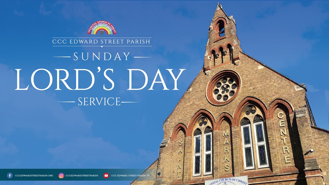 CCC EDWARD ST PARISH | PALM SUNDAY SERVICE | SUNDAY 13TH APRIL 2025