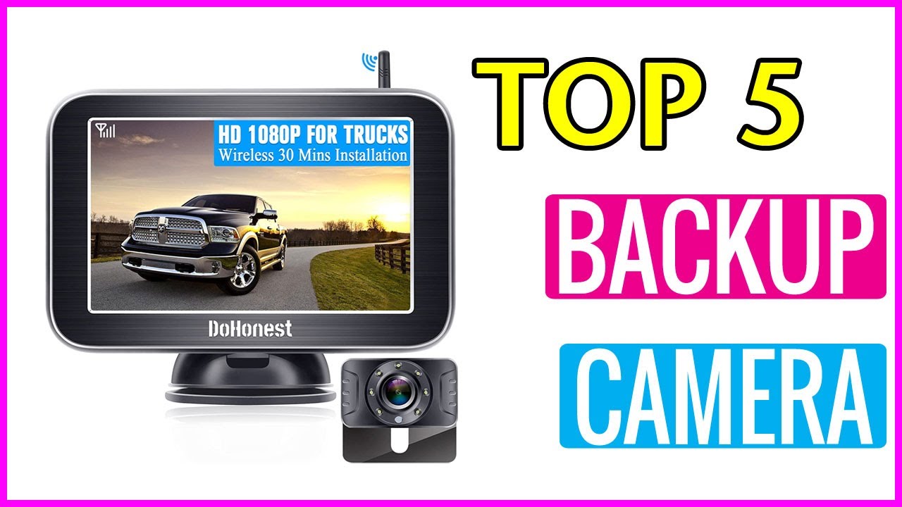 ✅ Best Wireless License Plate Backup Camera In 2023 💖 Top 5 Buying Guide