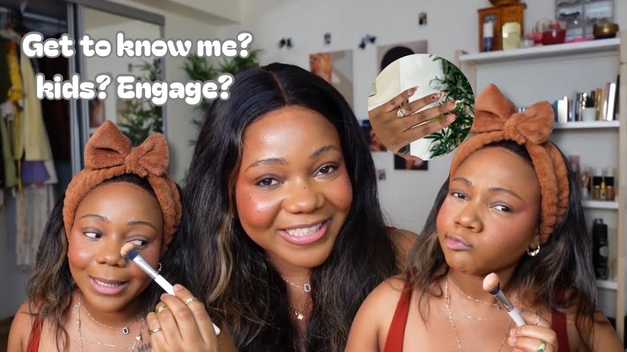 Get to know me while I do my makeup