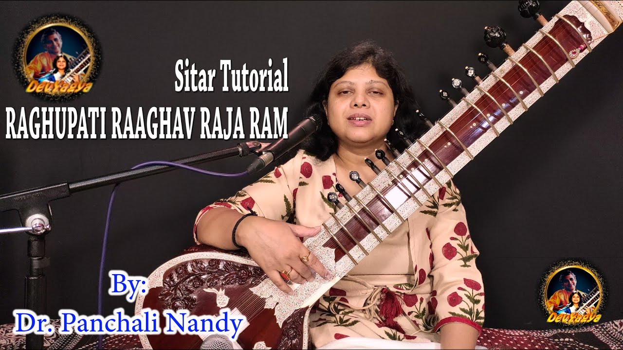 Raghupati Raghav Raja Ram | Sitar Tutorial | Easy Notation