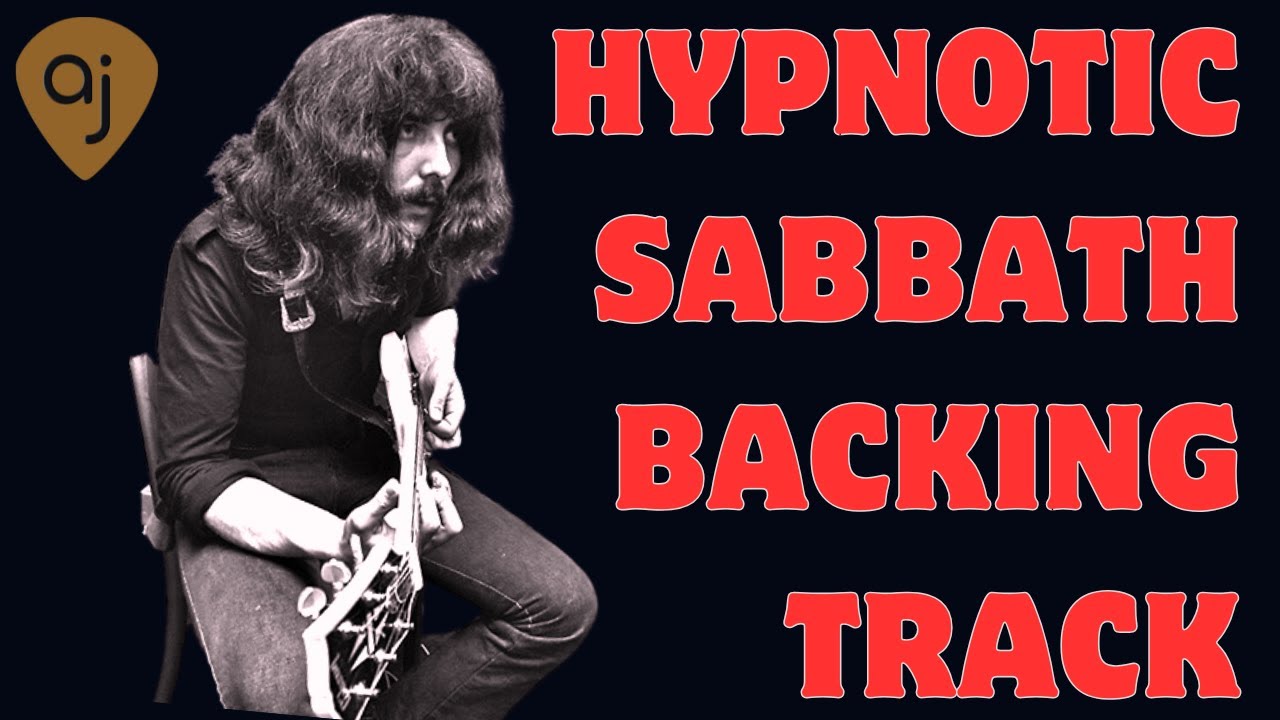 🎸 Hypnotic Black Sabbath Style Guitar Backing Track | 4 MINUTE BUILD (E Minor)
