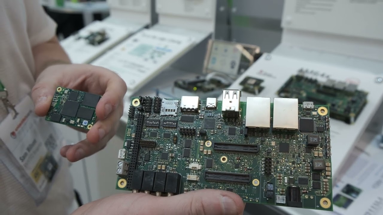 Presentation of AM62x SOM and Carrier Board - Embedded World 2022