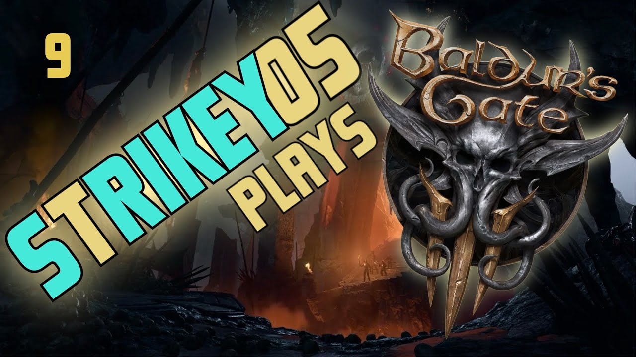 Strikey playsmodded Baldur's Gate 3 Ep. 9 We made a gnoll friend.
