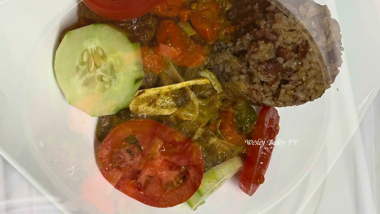 Curry Goat With Rice And Peas Recipe