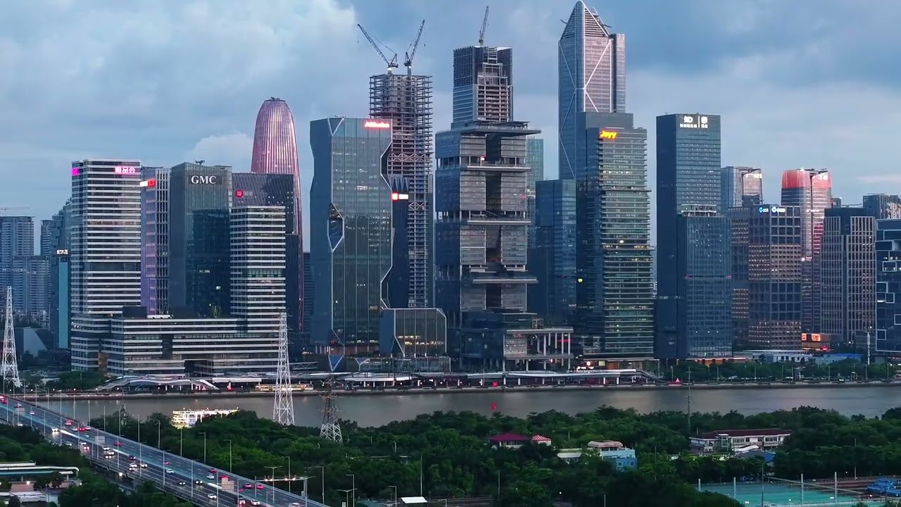 Pazhou From the SKY! 😱 Guangzhou&rsquo;s Secret Island of Futuristic Giants (Drone Tour)
