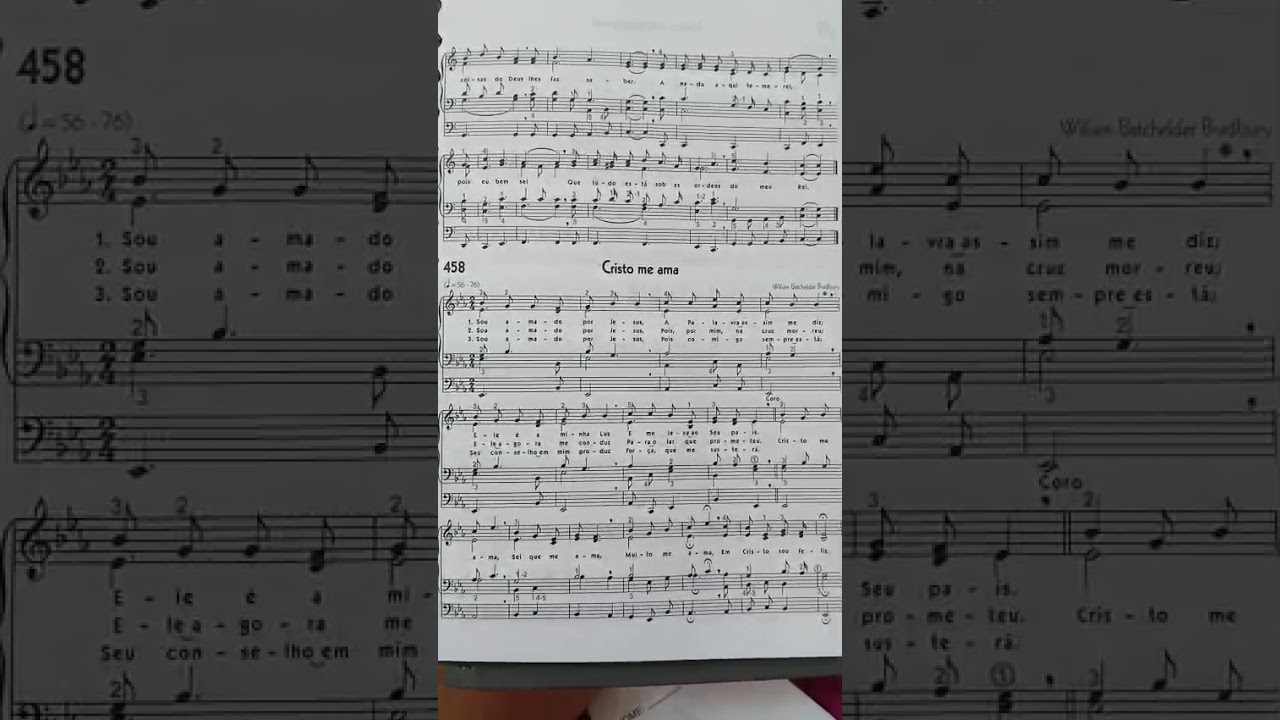 Hino 457- Estou com Jesus meu Senhor - CCB