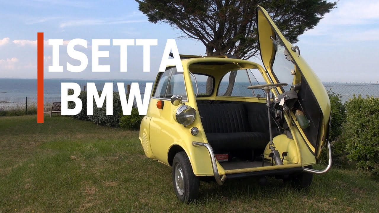 La BMW ISETTA, le plus petit modèle produit par BMW.