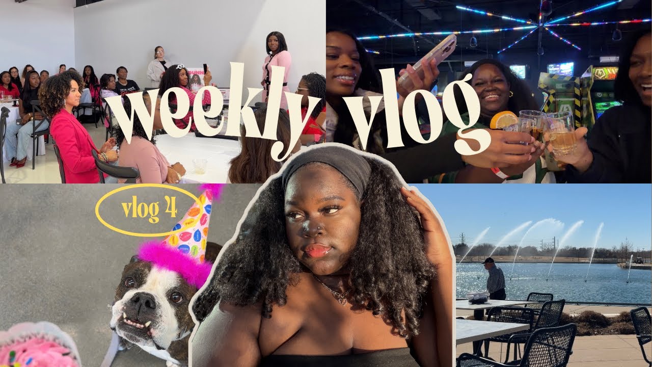 Girls Night, Brandiee’s Birthday, Networking Event | WEEKLY VLOG