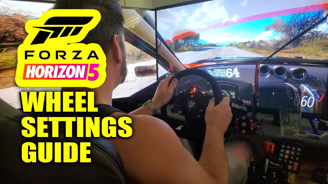 Wheel Settings Guide | Forza Horizon 5 | Fanatec CSL Elite