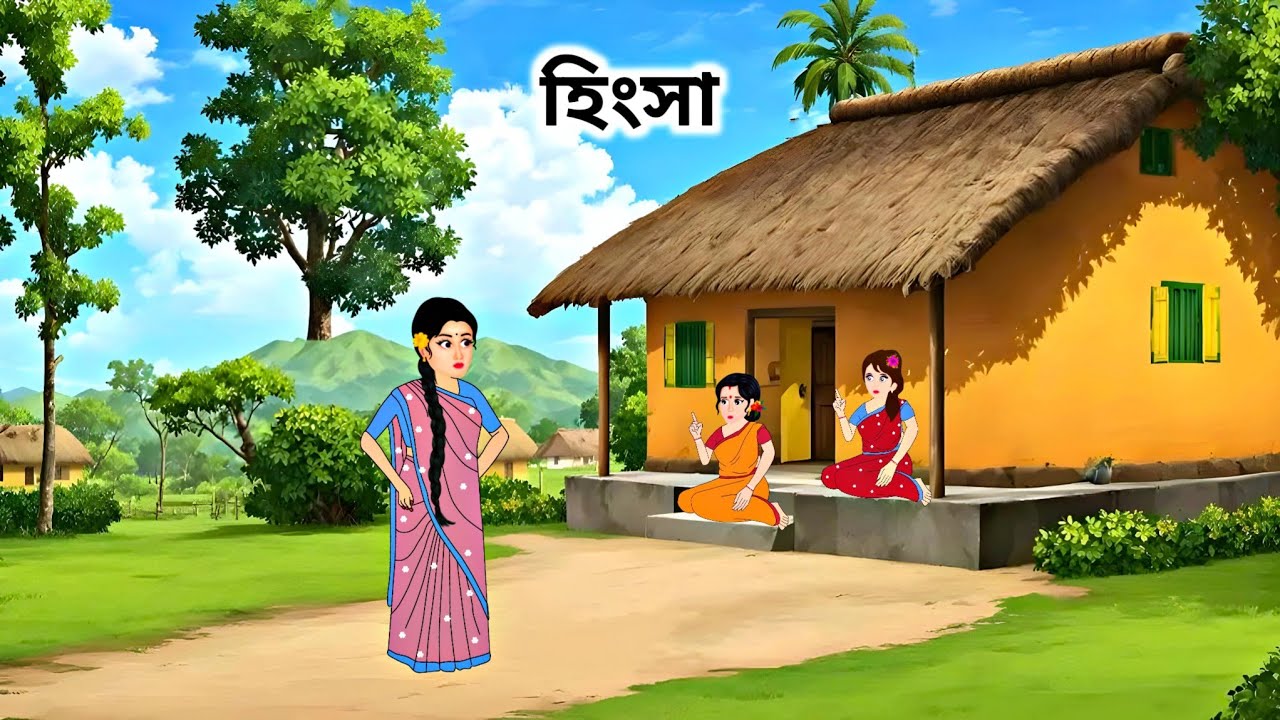 হিংসা | Bengali Moral Stories Cartoon | Rupkothar Golpo | Nisha Cartoon Story
