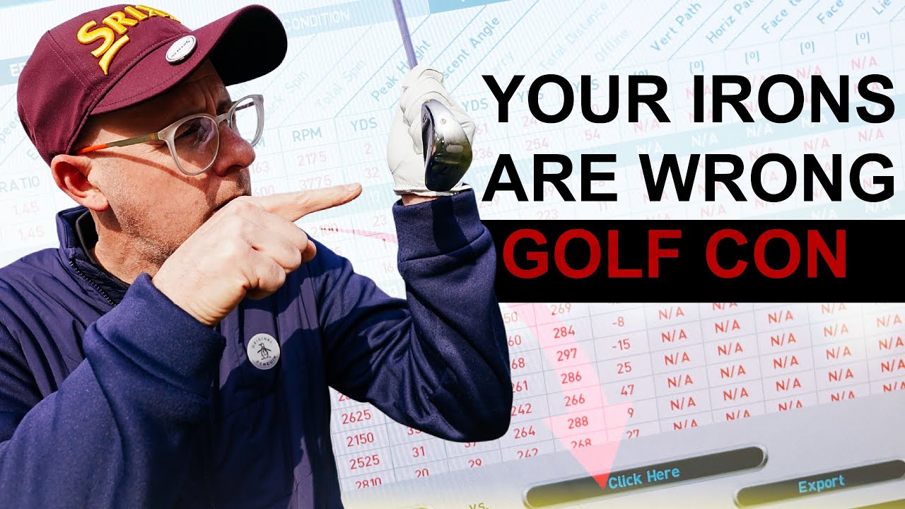 GOLFS HUGE IRON FITTING CON stop being caught out