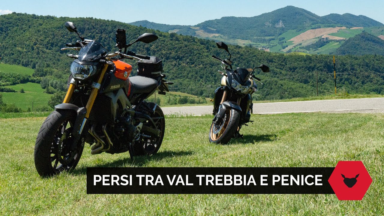 PERSI TRA VAL TREBBIA E PASSO DEL PENICE - Z 750 R & MT 09
