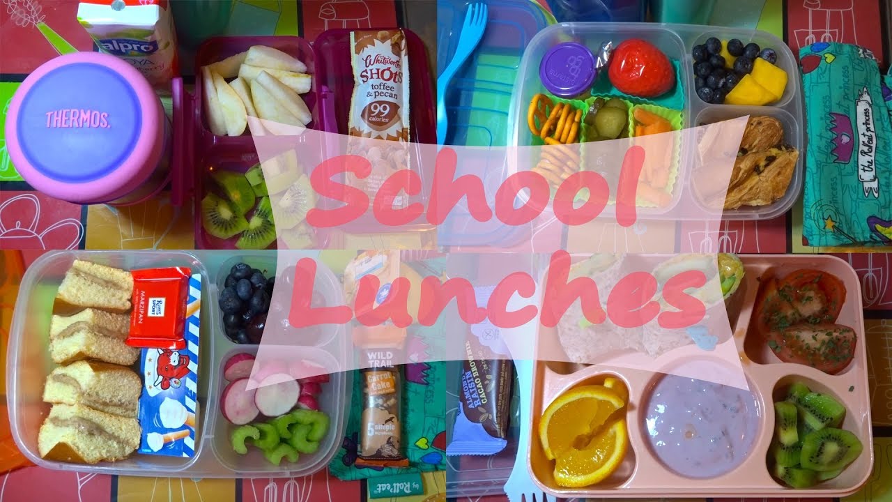 School Lunch Ideas 2018| Mum Work Lunch| WEEK 24
