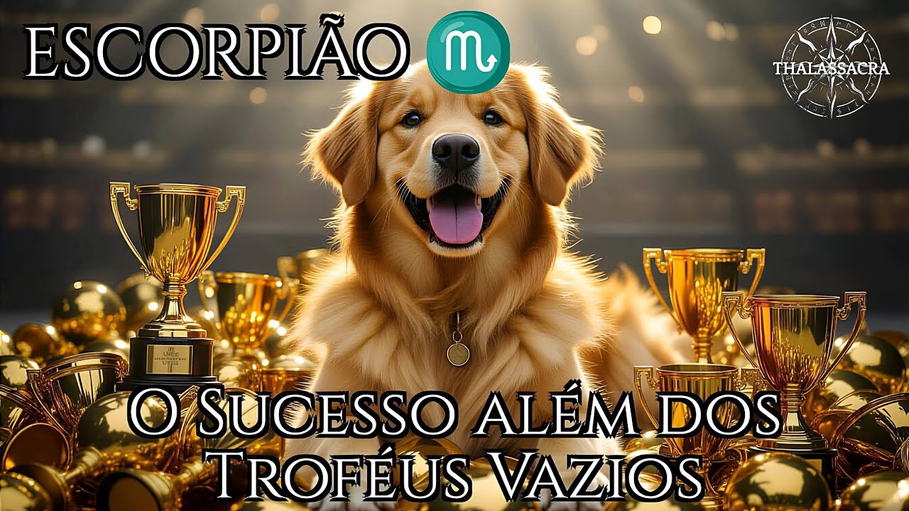 ESCORPIÃO ♏ - O Sucesso Além dos Troféus Vazios 
