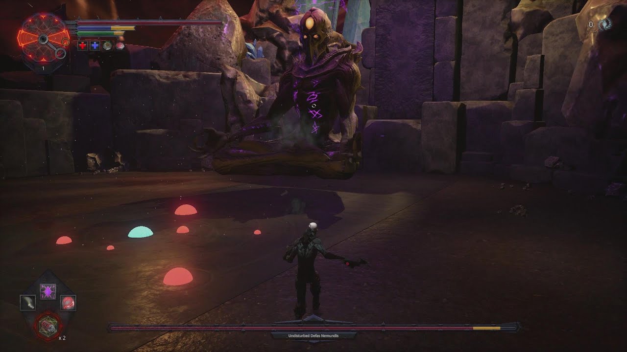 Hellpoint Undisturbed Defas Nemundis Boss Fight