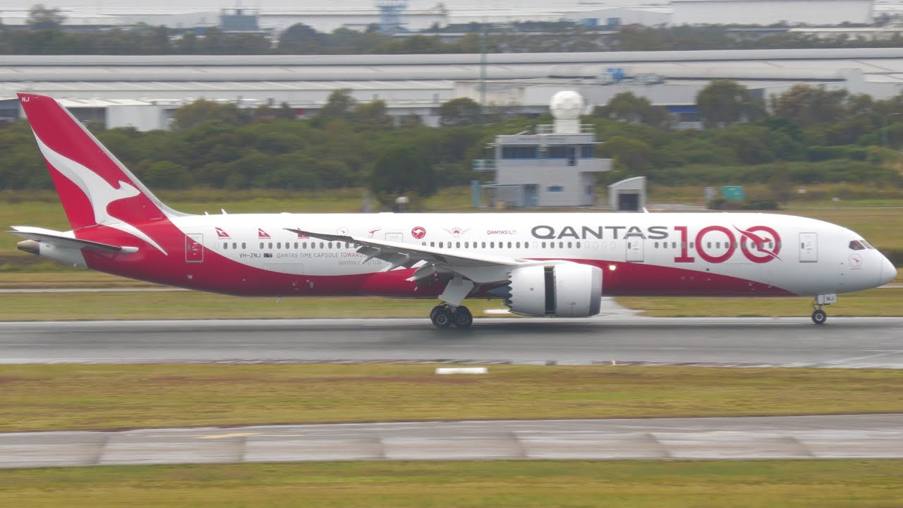 3x Qantas Widebody Diversions (B787 A380) | Landing & Taking Off at Brisbane Airport