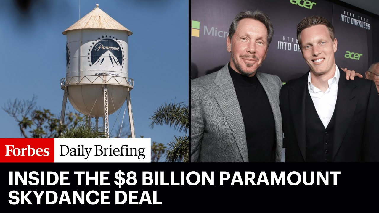 How A Billionaire And His Son Pulled Off The $8 Billion Paramount Deal