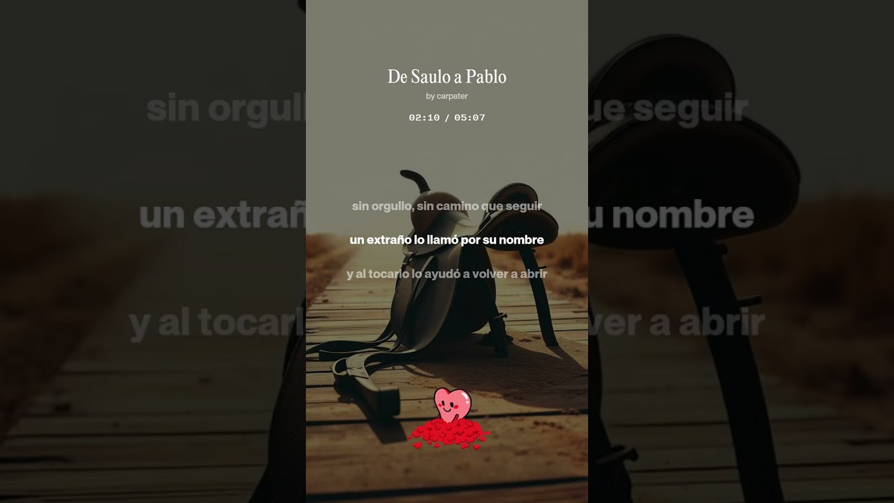 De Saulo a Pablo