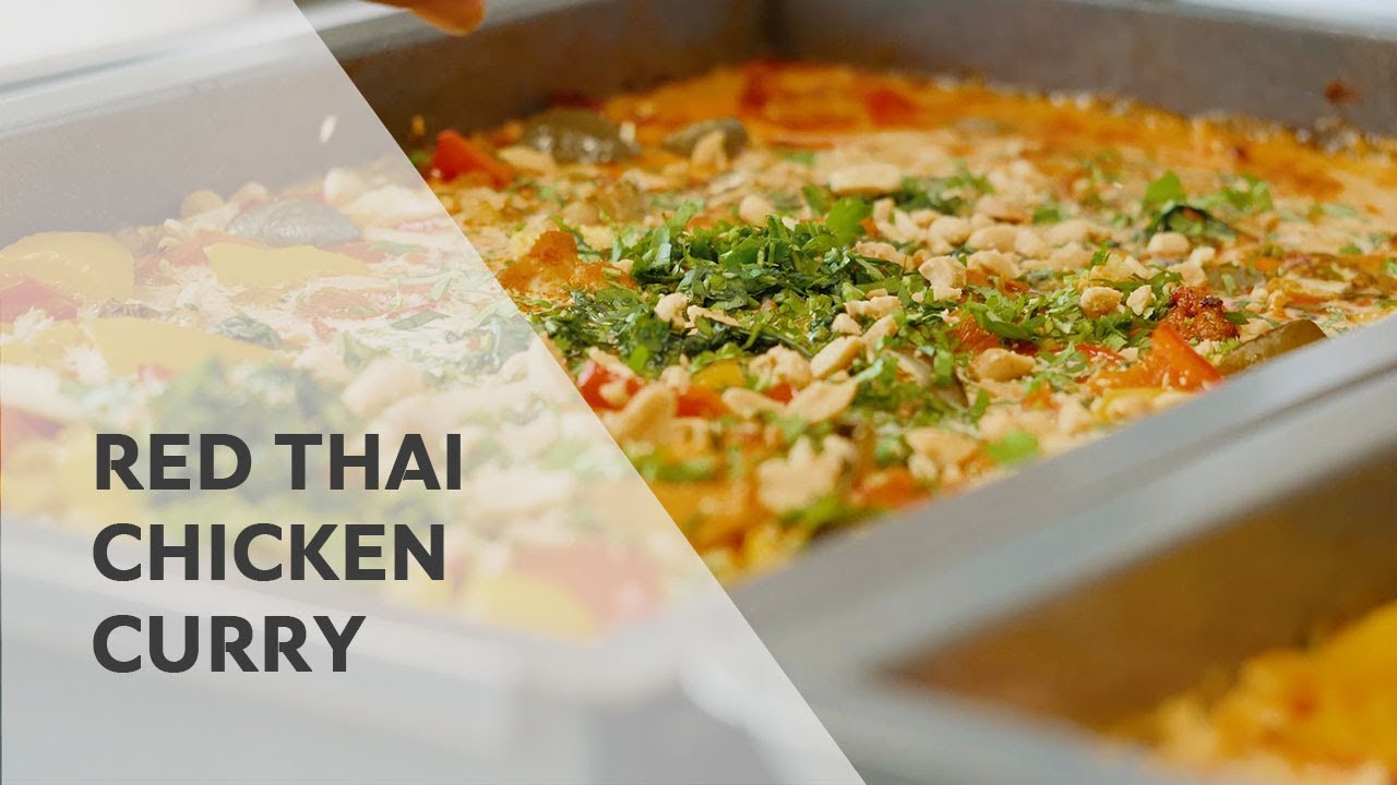 How-to cook Thai Red Curry Chicken with Recipe | RATIONAL SelfCookingCenter