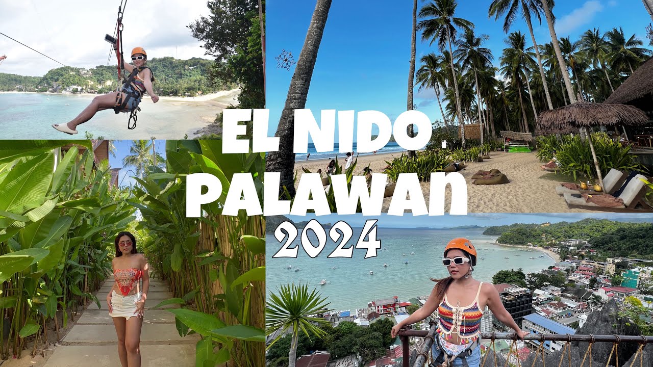 El Nido Palawan, 2024| (Part 3)Angkla+Nacpan Beach+Lio Beach+ Canopy+Zipline
