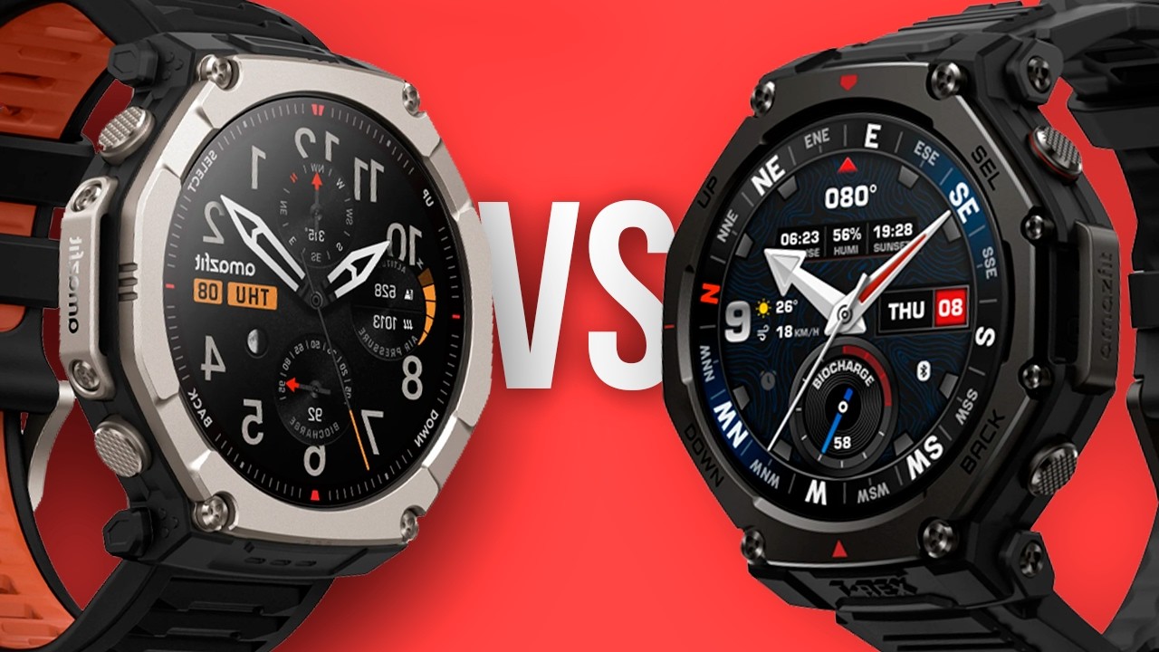 AMAZFIT T-REX ULTRA 2 vs T-REX 3 PRO, o que muda? - QUAL é o MAIS INTERESSANTE?