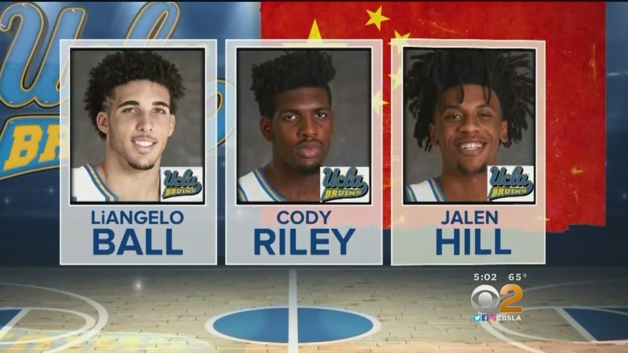 President Goes To Bat For UCLA Basketball Players Arrested In China