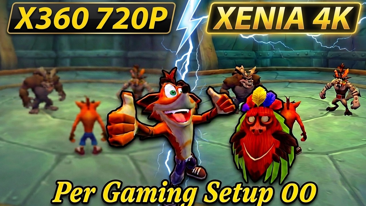 Crash of the Titans Xenia 4K | 𝑺𝒆𝒕𝒕𝒊𝒏𝒈 𝑷𝒆𝒓 𝑮𝒂𝒎𝒆  | 60FPS