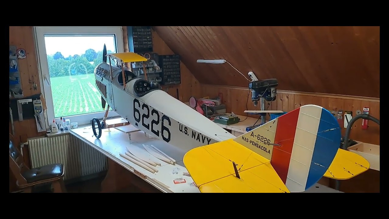 Verstrebung und Verspannung Projekt Curtiss Jennys