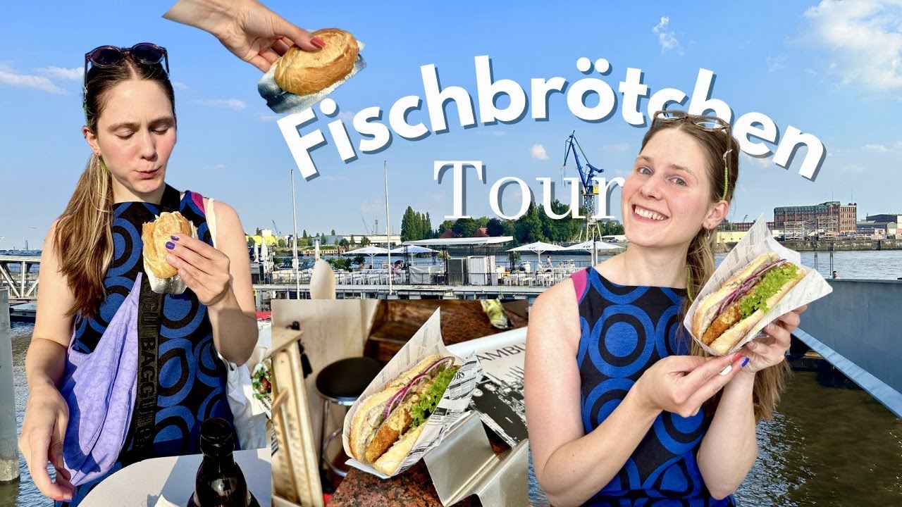 Ich teste die BESTEN 🐟Fischbrötchen in Hamburg (KRASS 😳): FOODTOUR