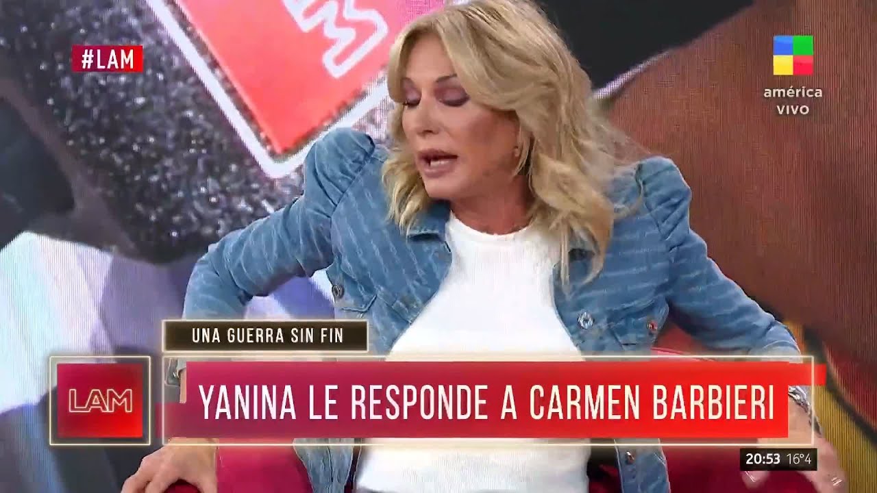 La contundente respuesta de Yanina Latorre a Carmen Barbieri luego de querer hacerle juicio