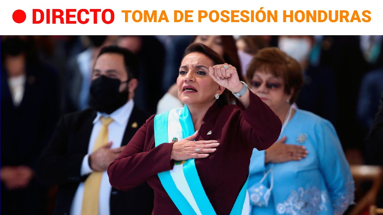 Toma de posesión de XIOMARA CASTRO como PRESIDENTA de HONDURAS | RTVE Noticias