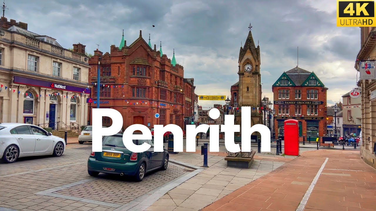 Walk in Penrith | England countryside | North Lake District. 4K
